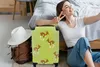 MuchoWow® Koffer Handgepäck Trolley Rollkoffer Kleine Produktbild-Vorschau 2