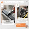 Profilo paragradino QUEST in PVC, 1,5 m, paragradino Anteprima dell’immagine prodotto 6