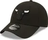 New Era 9Forty Cap NBA Chicago Bulls All Black Produktbild-Vorschau 1