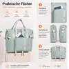 Verco Faltbare Reise und Sporttasche mit Trolley Schlaufe Produktbild-Vorschau 4
