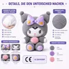 wiztex San-Rio Kuscheltier - 23 cm Grau Niedliches Anime Produktbild-Vorschau 4