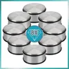 set di 8 - Fermaporta in acciaio inox Anteprima dell’immagine prodotto 1