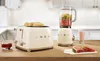 Smeg TSF03CREU, 4 krajcov, Krém, Nerezová oceľ, Tlačidlá, Náhľad obrázku produktu 3