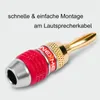 NEXMEX Bananenstecker 14 Stück High End Stecker 24K Produktbild-Vorschau 5