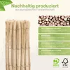 Englischer Staketenzaun Kastanie - Länge 5 Meter, Höhe 75 Produktbild-Vorschau 6