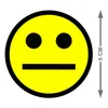 5 Bunte Smiley Magnete Durchmesser 5 cm für Magnettafeln, Produktbild-Vorschau 4