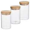 Relaxdays Vorratsdosen Glas, 3er Set, für Pasta, Reis, Produktbild-Vorschau 9