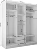 Masseno Schiebetürenschrank GRAZIA 180 cm Kleiderschrank Produktbild-Vorschau 5