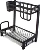 Verk 07127 Organizzatore da cucina con gocciolatoio nero Anteprima dell’immagine prodotto 12