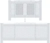 vidaXL Panele grzejnikowe MDF białe 205 cm Podgląd zdjęcia produktu 5