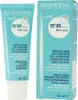 A product shot of a tube and its box for Bioderma ABCDerm Péri-oral cream. Podgląd zdjęcia produktu