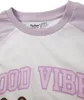Pusheen - Tričko "Good Vibes" pre dievčatá s raglánovým Náhľad obrázku produktu 3
