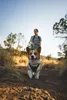 Ruffwear 3072-042S, Hund, Zugfreier Gurt, S, Grau, Nylon, Produktbild-Vorschau 6