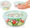 SUPERBUTELKI - Hermetyczny pojemnik szklany okrągły 960 ml Podgląd zdjęcia produktu 1