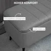 Panchina HOMCOM con vano portaoggetti, imbottita con Anteprima dell’immagine prodotto 5