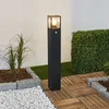 Lucande Wegeleuchte Klemens, 90 cm, Sensor, anthrazit, E27 Produktbild-Vorschau 3