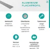 Aluminium Flachstange [20 x 3 mm Länge: 2.000 mm] Produktbild-Vorschau 3