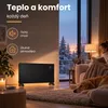 EXTRALINK Glass Panel Heater, Sklenený elektrický radiátor Náhľad obrázku produktu 5
