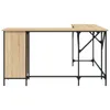 Psací stůl Sonoma dub 141x141x75 cm materiál na bázi dřeva Náhled obrázku produktu 10