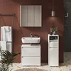 Badmöbel-Set Vicco Majest Weiß Hochglanz 3 Teile, Model Produktbild-Vorschau 7