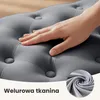 Ławka tapicerowana welurowa pikowana 100 cm MONACO Grafit Podgląd zdjęcia produktu 8