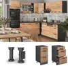 Küchenunterschrank Vicco R-Line Goldkraft Eiche 40 cm mit Produktbild-Vorschau 3
