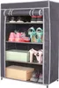 Stoff Schuhregal mit 4 Etagen - ca. 90x58x28 cm Produktbild-Vorschau 1
