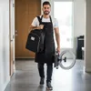 Sac à dos coiffeur barbier noir grande capacité pour outils Voir les images du produit 3