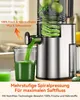 AIORBER Slow Juicer Odšťavňovač 130mm vstupní otvor, 99,6% Náhled obrázku produktu 10