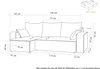 4ALLHOME Ecksofa mit Schlaffunktion TOBI, Couch, Sofa mit Produktbild-Vorschau 6