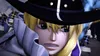 Close-up of a character from the anime series One Piece, wearing a hat and a coat. Produktbild-Vorschau