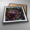 Gerahmtes Poster - Schwarzer Rahmen - Blätter Agave Blume - Produktbild-Vorschau 3