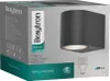 Braytron LED Wandleuchte Außen Anthrazit Rund GU10 Down Produktbild-Vorschau 5