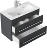 Badmöbel Waschplatz "Portus 700 SlimLine" 70 cm Grafit Produktbild-Vorschau 3
