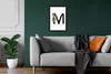 MuchoWow® MuchoWow® Gerahmtes Poster Blätter - Alphabet - Produktbild-Vorschau 6