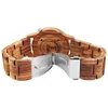 Excellanc Herren Uhr Holz Armbanduhr braun gemasert Produktbild-Vorschau 2