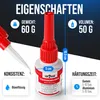 Top2Glue Sekundenkleber Metall 50g dünnflüssig – Präzise, Produktbild-Vorschau 5