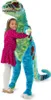 XXL T-Rex Kuscheltier Dinosaurierr stehend Produktbild-Vorschau 1