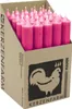 IHR - Stabkerze H:18 cm, 25 Stück, Pink Produktbild-Vorschau 3