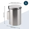 Bremermann ronde wandprullenbak voor cosmetica, 3 liter, Productafbeelding-voorbeeld 7