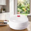 14×25 cm Mikrowellen Dampfgarer, Dampfgarer Topf aus Produktbild-Vorschau 6
