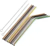 H&S 8x Edelstahl Strohhalm - 8 Strohhalme aus Edelstahl - Produktbild-Vorschau 2