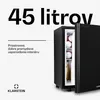 Klarstein Mini chladnička, 45 l, malá, tichá chladnička do Náhľad obrázku produktu 2