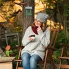 Karmnik dla wiewiórek Relaxdays, drewniana budka z Podgląd zdjęcia produktu 2
