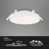 Plafonnier encastré Briloner sans cadre LED blanc 6 watts Voir les images du produit 1