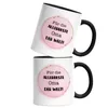 Für die allerbeste Oma der Welt Tasse Schwarz Stiefoma Produktbild-Vorschau 2