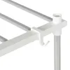 Waschmaschinenregal Weiß 70 x 27 x 136 cm Aluminium Produktbild-Vorschau 7