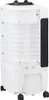 The back view of a white mobile air cooler on a white background. Produktbild-Vorschau