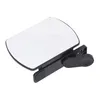 A close-up studio shot of a clip-on mirror for a smartphone camera. Voir les images du produit