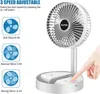 Tischventilator, USB-Tischventilator, Ultraleiser Faltbarer Produktbild-Vorschau 2
